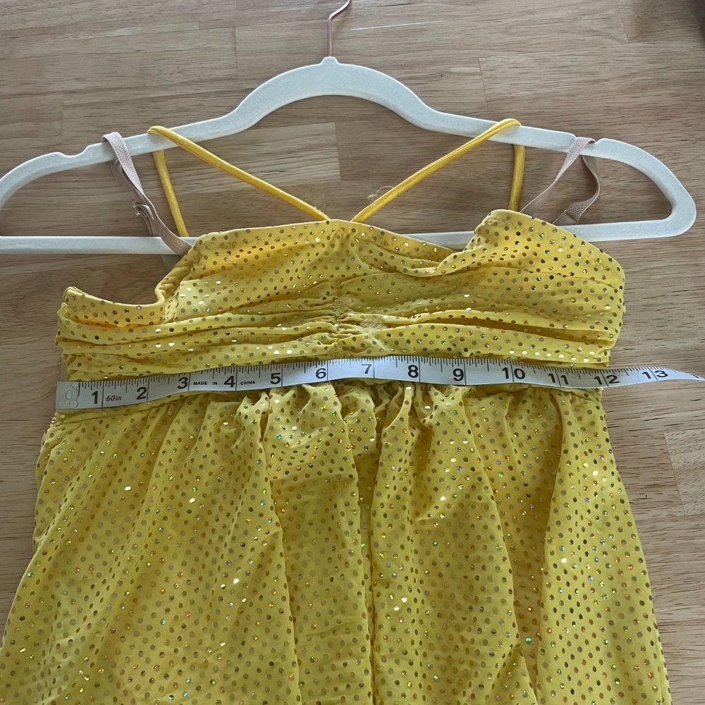 Skating on sunshine figure skating dress